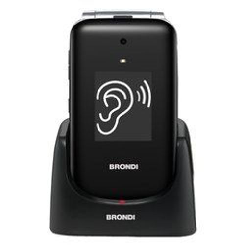 Téléphone mobile Supervoice 7,11 cm (2.8") noir