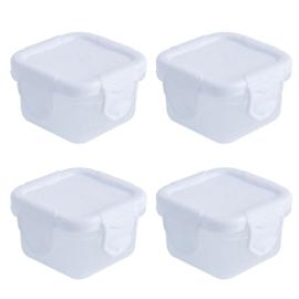 boîte de rangement pour aliments boîte demballage de collation de fruits Boîte à lunch en poudre de lait pour bébé sans BPA utilisée pour la maison/lécole/les voyages 