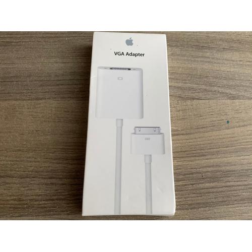 Apple A1368 Authentique VGA Adaptateur Pour iPad, iPhone, iPod Touch Neuf