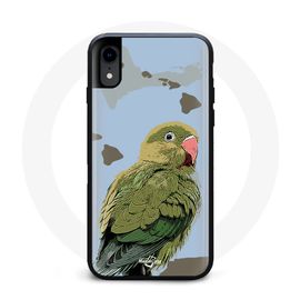 Coque Iphone Xr Perruche Vert
