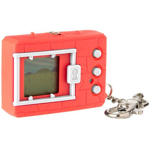 Neon Red Digimon Bandai Digivice Virtual Pet Monster