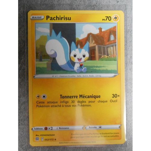 Pachirisu 052/172 - Eb9 - Stars Etincelantes - Vf