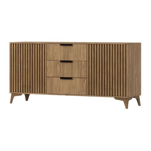 Buffet Bas Contemporain 150 Cm Bois