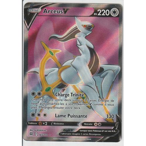 Carte Pokémon Arceus brillante