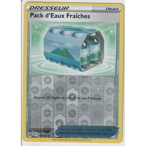 Carte Pokemon - Pack D'eaux Fraiches - 139/172 - Reverse - Épée Et Bouclier 9 - Stars Etincelantes - Eb9 - Vf