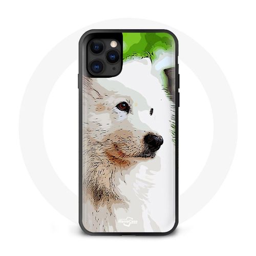 Coque Iphone 12 Pro Max Samoyede Blanc