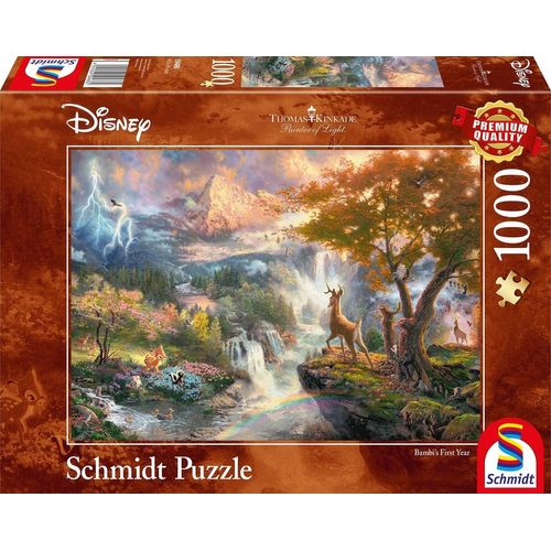 Thomas Kinkade: Disney Bambi (Édition 2021) - 1000 Pièces