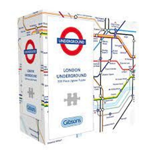 Tfl London Underground Map Gift Collection Puzzle - 500 Pièces