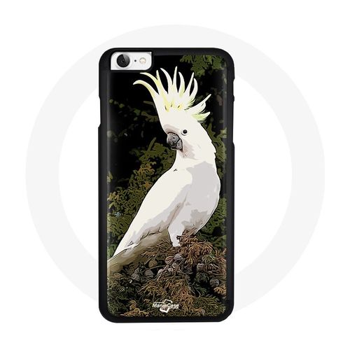Coque Iphone 7 Cacatoes Perroquets Blanc Sur L'arbre