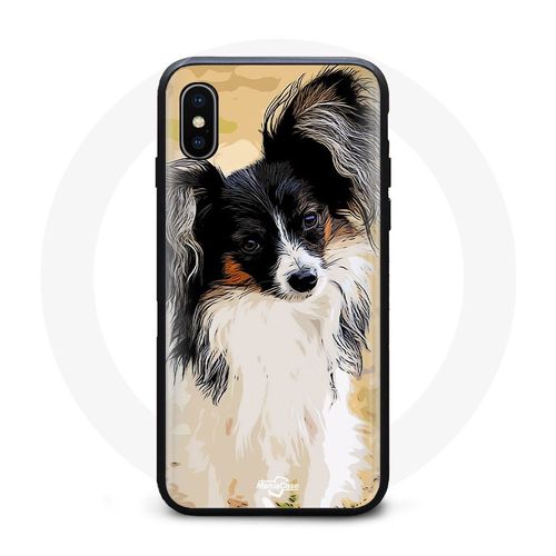 Coque Iphone Xs Max Chien Epagneul Nain Continental