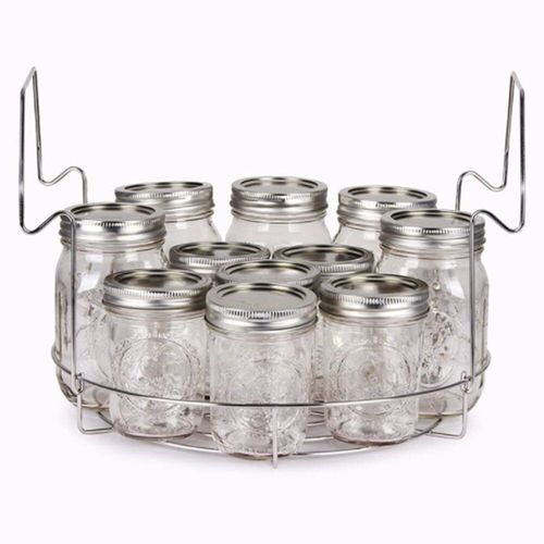 Support de cuisson à vapeur avec poignées résistantes à la chaleur, en acier inoxydable, pour autocuiseur, accessoires de casserole instantanée