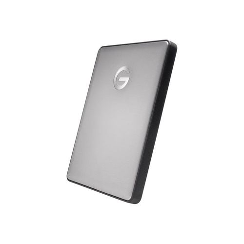 G-Technology G-DRIVE mobile USB-C GDMUCWWA20001AHBV2 - Disque dur - 2 To - externe (portable) - 2.5" - USB 3.1 Gen 1 (USB-C connecteur) - 5400 tours/min - gris sidéral