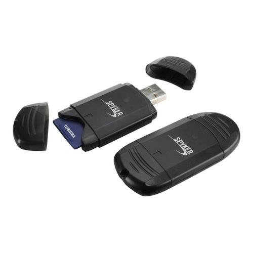 Spyker C206 - Lecteur de carte (MMC, SD, RS-MMC, SDHC, MMC II) - USB 2.0