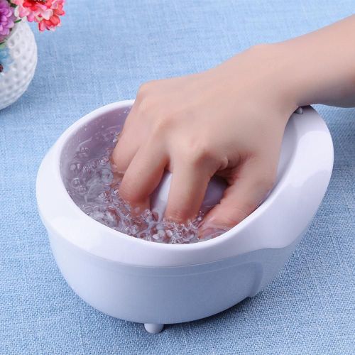 Dissolvant De Vernis À Ongles Électrique, Bol À Bulles Pratique Pour Les Mains, Outil De Manucure Pour Faire Tremper Le Vernis À Ongles, Bricolage, Salon, Traitement De Bain, Spa 