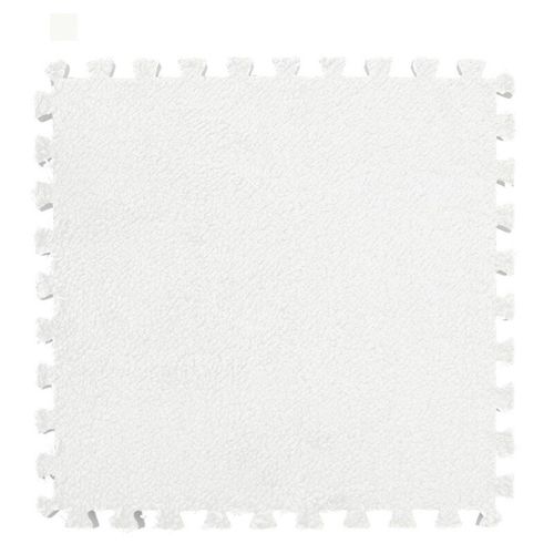 Tapis De Sol En Peluche Pour Enfants, Puzzle, Chaud, Emmêlé Carré, 30x30cm