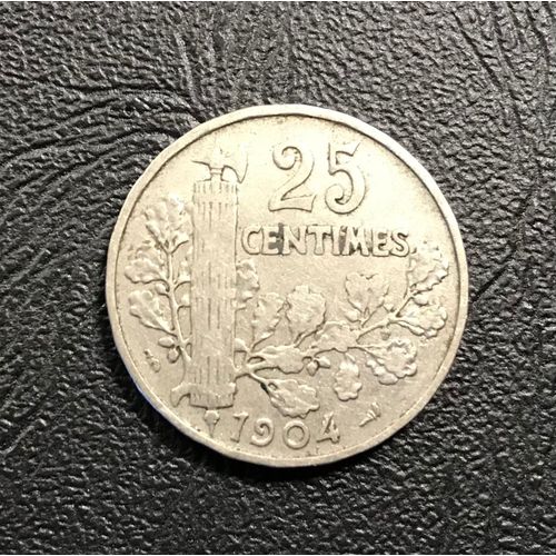 25 Centimes - Patey 2e Type - France - 1904