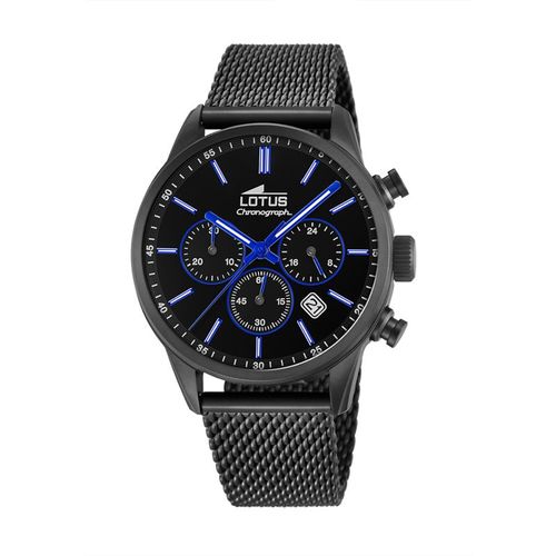 Lotus Montre Homme Chrono Acier Milanais 18700/3