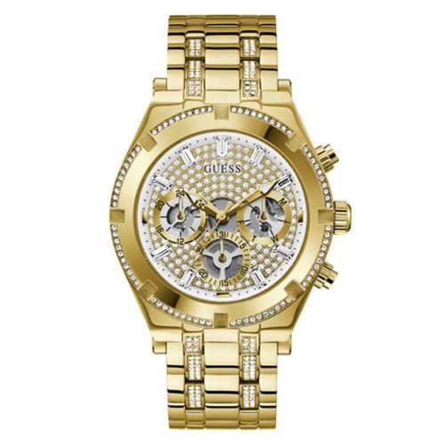 Guess Continental Montre Homme Acier Doré Gw0261g2