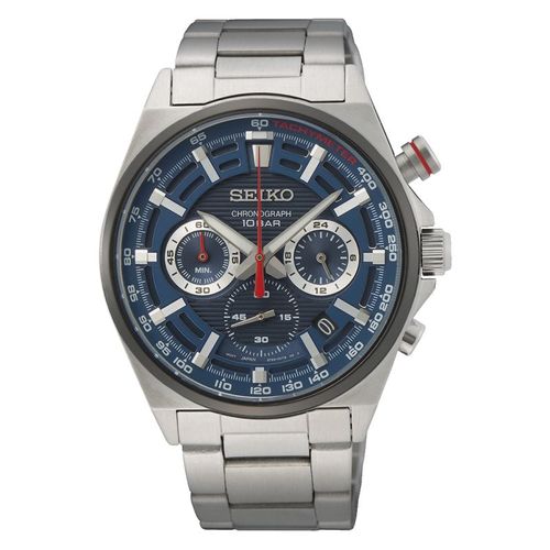 Seiko Neo Sport Montre Homme Chrono Acier Ssb407p1