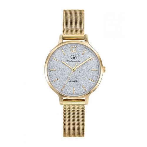 Go Girl Montre Femme Acier Doré Milanais 695234