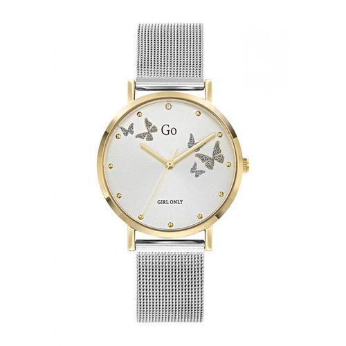 Go Girl Montre Femme Acier Bicolore Milanais 695362
