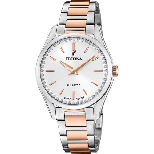 Festina Mademoiselle Collection Montre Femme Acier Bicolore F20620/1