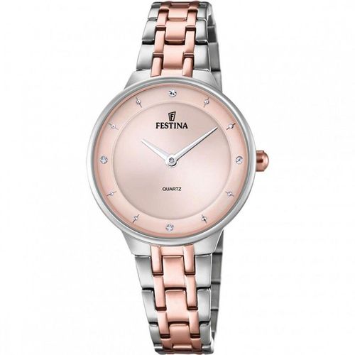 Festina Mademoiselle Collection Montre Femme Acier Bicolore F20626/2
