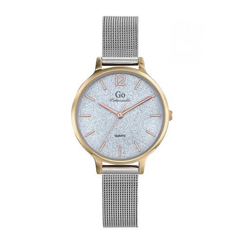 Go Girl Montre Femme Acier Argenté Milanais 695237