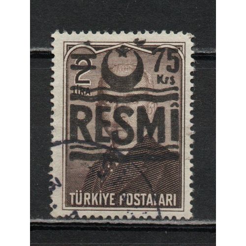 Timbre De Service De Turquie