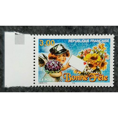 Timbre N°3133 - Bonne Fête - 1998