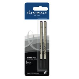 Waterman Recharge Roller Black 3501170954850 Lot De 2 Pcs Stylo Ecriture Set Pack Pro Taille F Comasound Kartel Csk Online