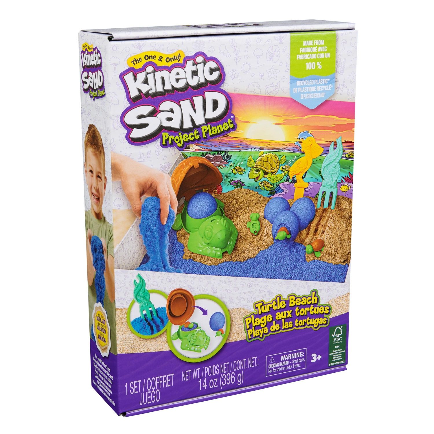 Kinetic Sand Coffret Plage Aux Tortues 396 G Kinetic Sand