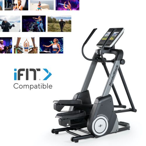 Vélo Elliptique Freestride Trainer Fs14i Connecté Ifit / Écran Tactile 14" / 26 Niveaux De Résistance