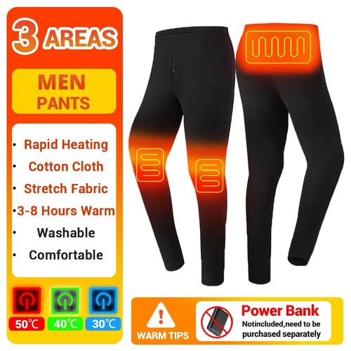 Pyjama Chauffant Électrique Pour Hommes Et Femmes,Sous-Vêtement Métropolitain,Économie Doublés De Zone Usb 6-22,Vêtements Thermiques Pour Personnes Âgées D'âge Moyen,Hiver