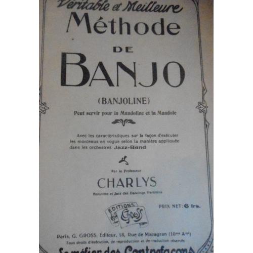 Méthode De Banjo  Charlys  Collection Perfecta.