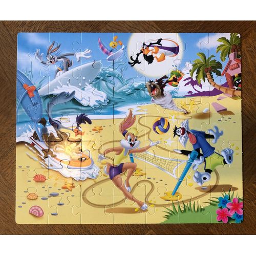 Jouet Mc Donalds Happy Meal 2022 / Puzzle Et Poster Looney Tunes : Vacances