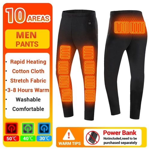 Pyjama Chauffant Électrique Pour Hommes Et Femmes,Sous-Vêtement Métropolitain,Économie Doublés De Zone Usb 6-22,Vêtements Thermiques Pour Personnes Âgées D'âge Moyen,Hiver