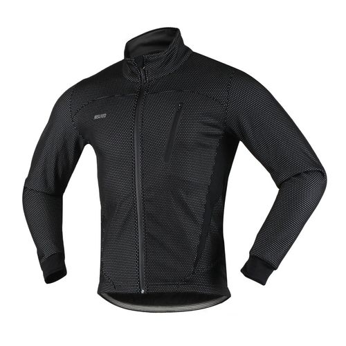 Arsuxeo-Veste De Cyclisme Thermique Pour Homme,Coupe-Vent D'hiver,Randonnée,Vélo,Softshell,Chaud,Moulage De Vêtements De Vélo De Route De Montagne