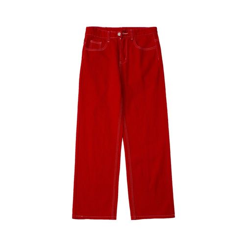 Pantalon En Denim Pour Hommes,Pantalon À Jambes Larges,Streetwear,Jean Ample Décontracté