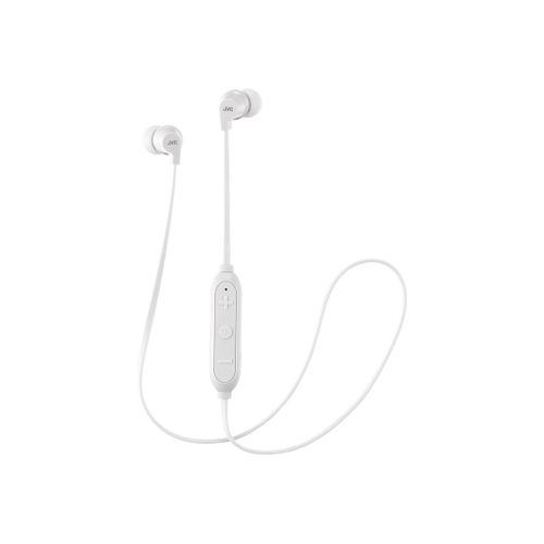 JVC HA-FX21BT - Écouteurs avec micro - intra-auriculaire - Bluetooth - sans fil - blanc