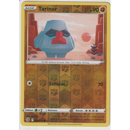 Carte Pokemon - Tarinor - 073/172 - Reverse - Épée Et Bouclier 9 - Stars Etincelantes - Eb9 - Vf