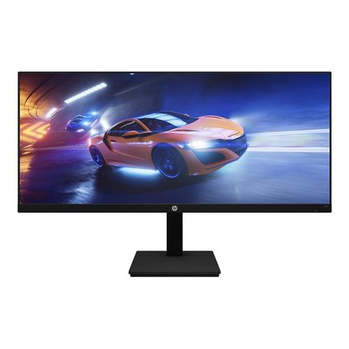 HP X34 Gaming Monitor - X-Series - écran LED - jeux - 34" - 3440 x 1440 WQHD @ 165 Hz - IPS - 400 cd/m² - 1000:1 - 1 ms - HDMI, DisplayPort - noir Jack