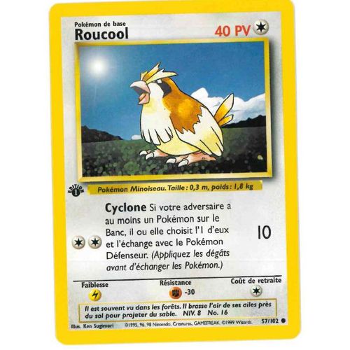 Roucool (57/102) Set De Base 1ère Edition - Française 