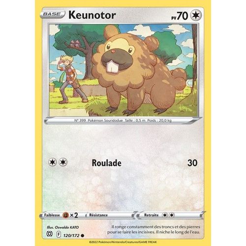 Carte Pokemon - Keunotor - 120/172 - Épée Et Bouclier 9 - Stars Etincelantes - Eb9 - Vf