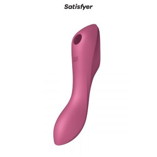 Stimulateur Curvy Trinity 3 Rouge - Satisfyer