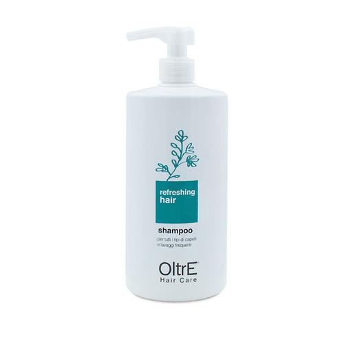 Oltre Shampooing Professionnel Rafraîchissant, Pour Tous Types De Cheveux Et Lavages Fréquents, Sans Parabens, Sans Sls Et Sles, Lt, Blanc