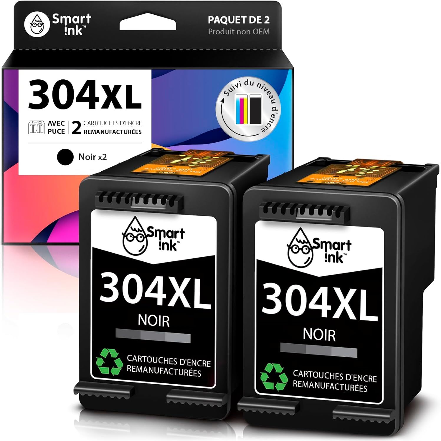 Remanufacturées Cartouches d'encre Remplacement pour Encre Cartouch...