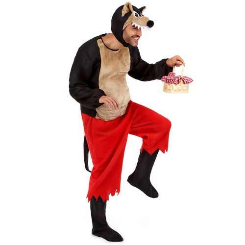 Déguisement Grand Loup Adulte - Taille: Xl