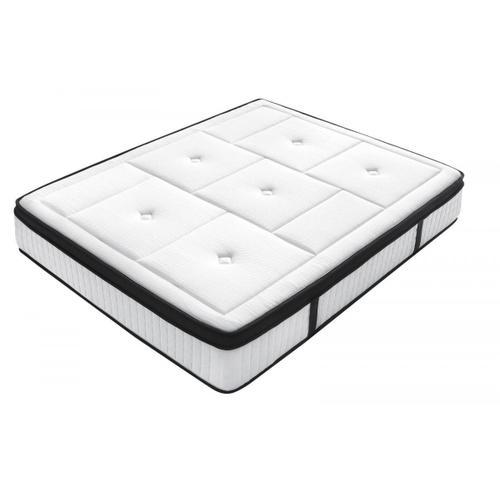 Matelas Luxor 32 Cm 1254 Ressorts Ensachés + Mémoire De Forme 160x200