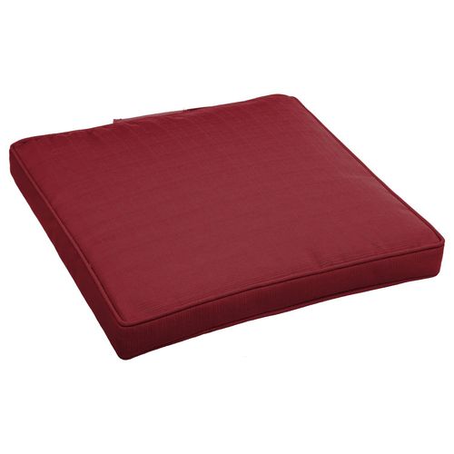 Galette De Chaise D'extérieur À Scratch Korai - 40 X 40 Cm - Bordeaux
